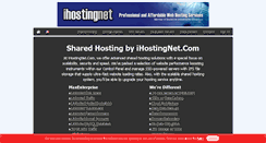 Desktop Screenshot of ihostingnet.com